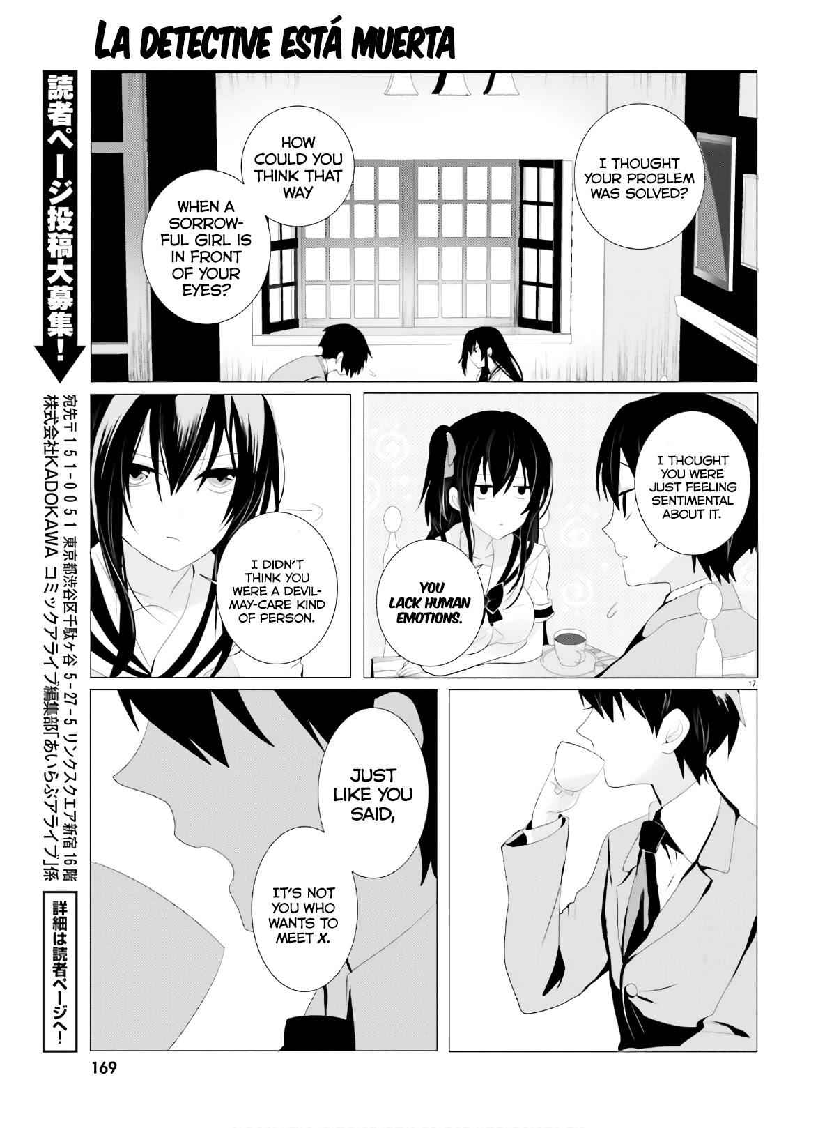 Tantei wa Mou, Shindeiru Chapter 2 17